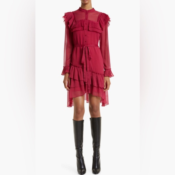 Ted Baker London Dresses & Skirts - Ted Baker London chiffon shirt dress
